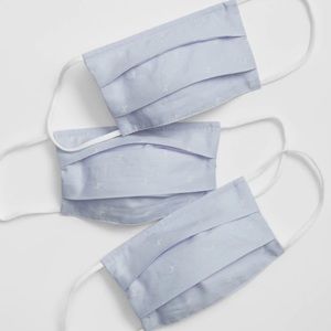 Face Mask 3 pack, blue print, accordion, GAP KIDS